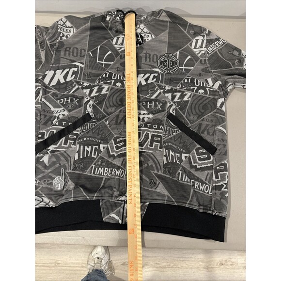 NBA Western Conference Zipway Tear-Away Full Zip Up Hoodie/Jacket XL Heavy NWOT - Picture 10 of 13